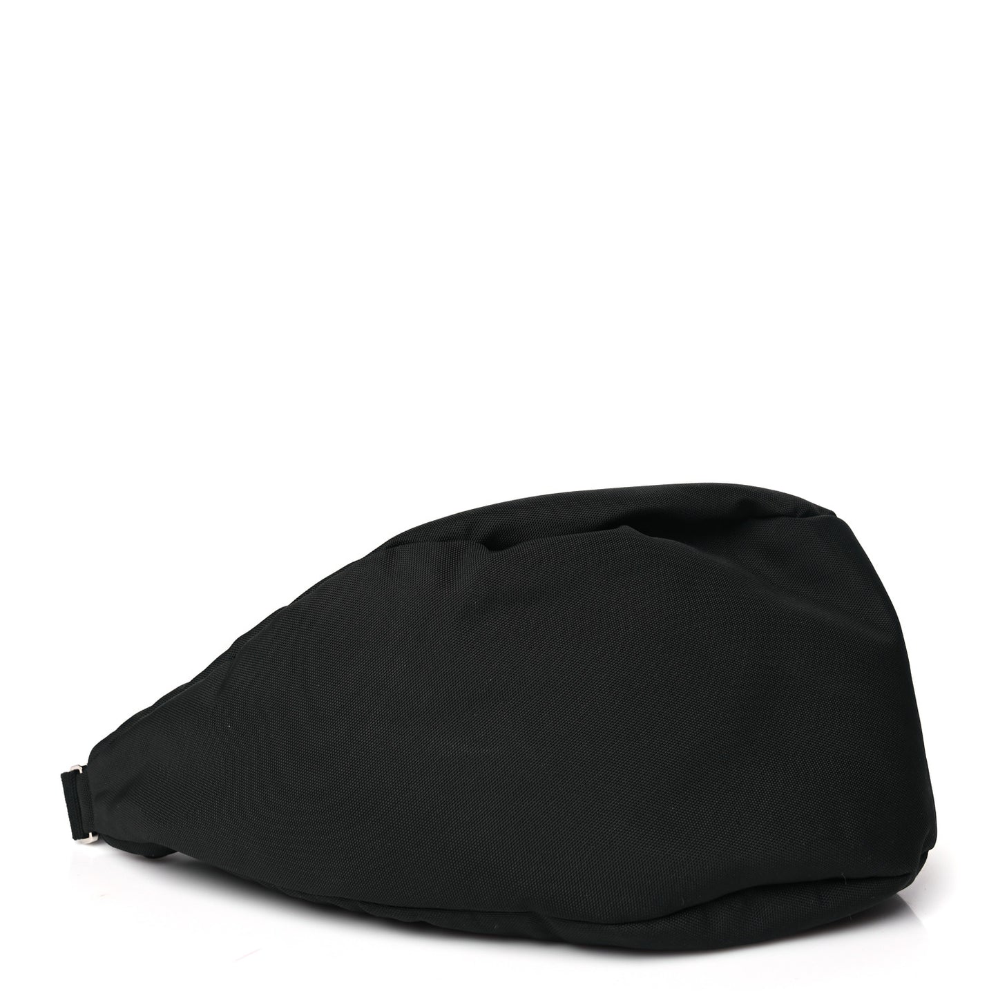 Nylon Slouchy Banana Two Bag Black