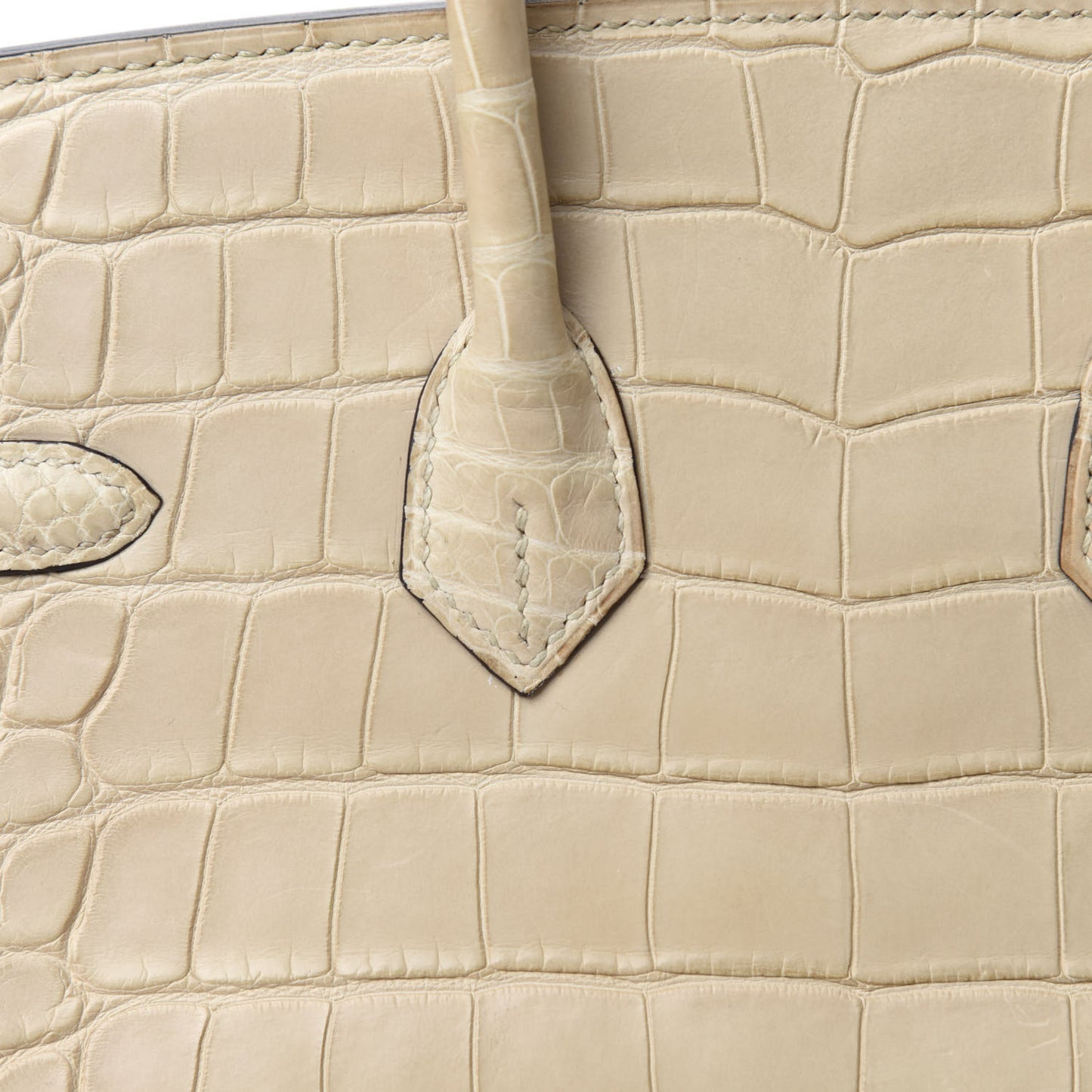 Matte Alligator Birkin 25 Trench