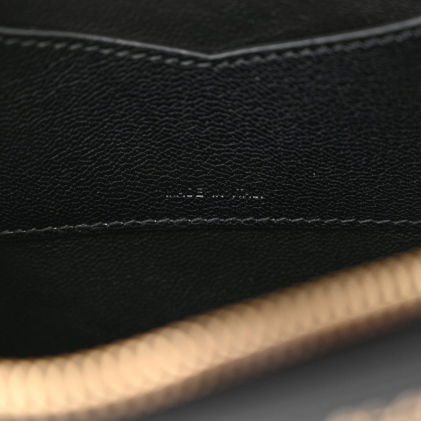Goatskin Le Demi Coeur Bag Black