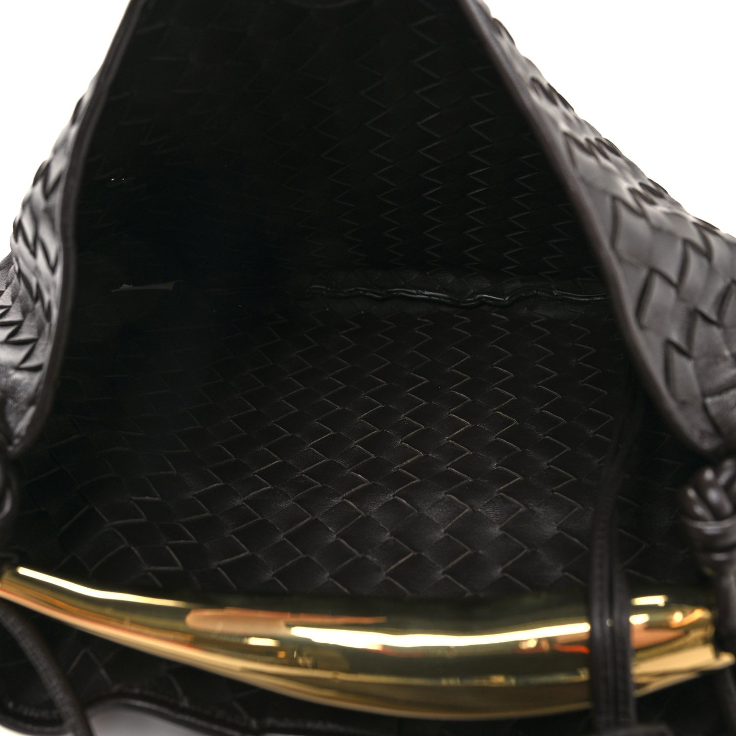 Nappa Intrecciato Medium Sardine Bag Fondant