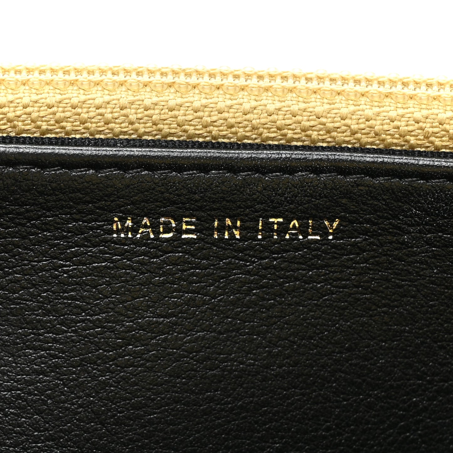 Metallic Calfskin Crocodile Embossed Cocodile Wallet On Chain WOC Gold