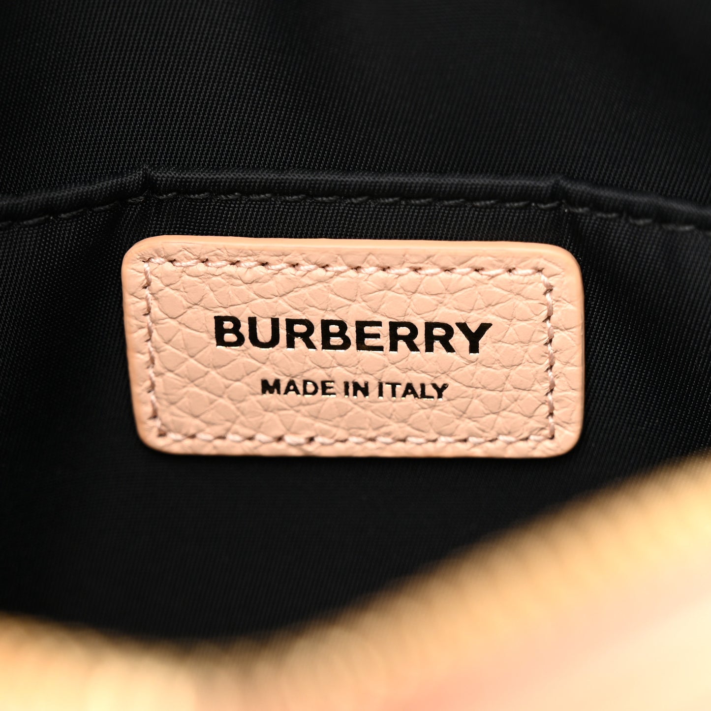 Grained Calfskin Small Camera Bag Peach Pink