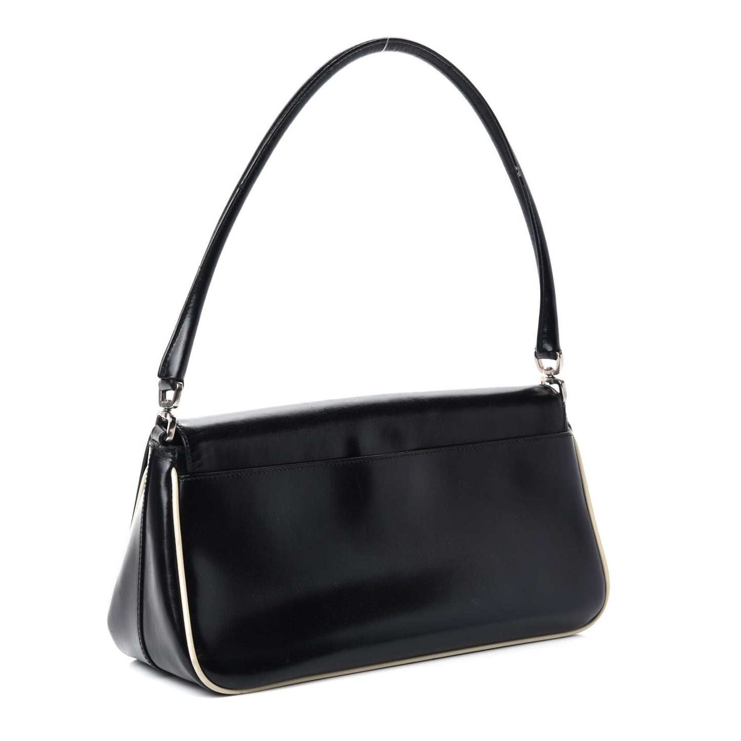 Spazzolato Shoulder Bag Black