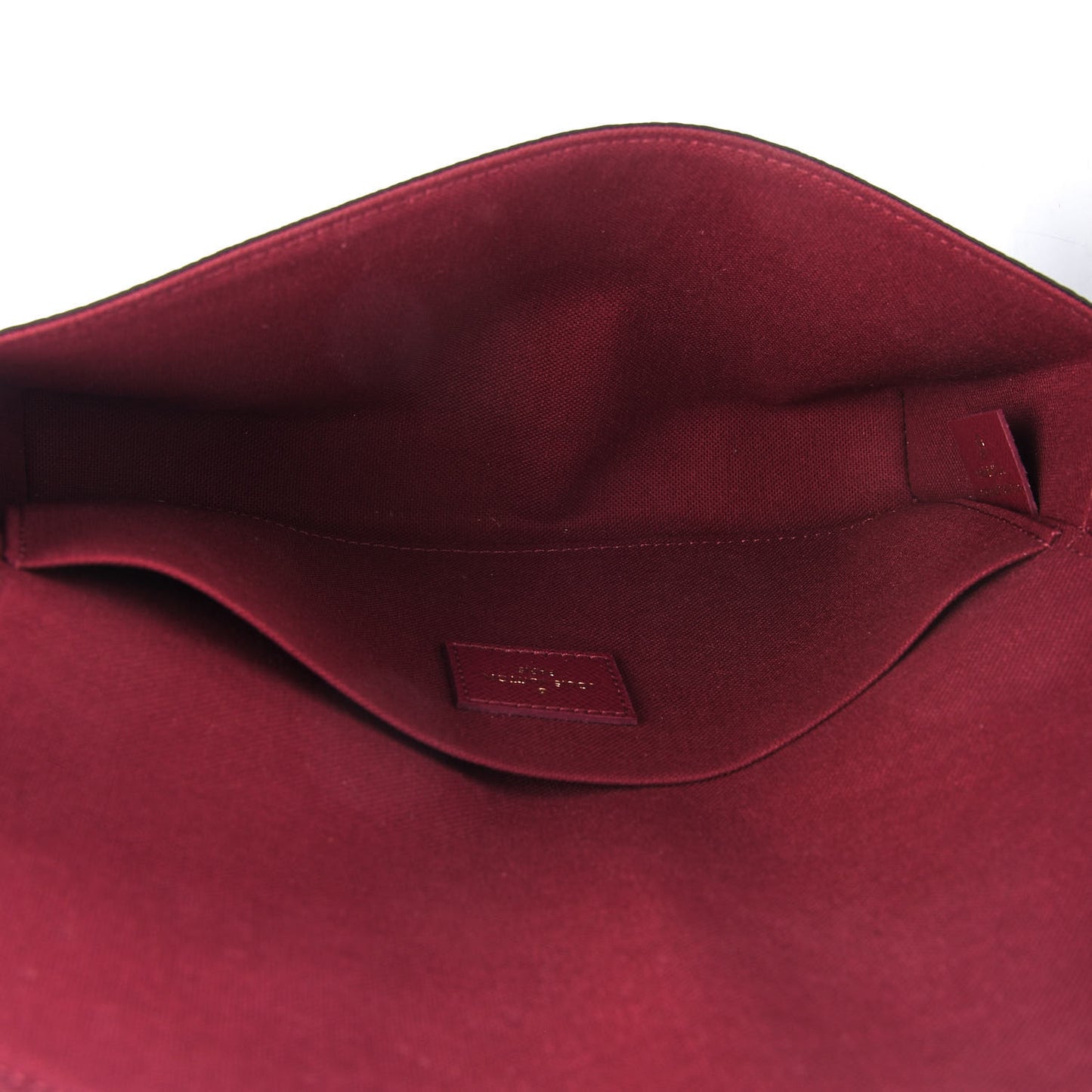 Monogram Pochette Felicie Chain Wallet Fuchsia