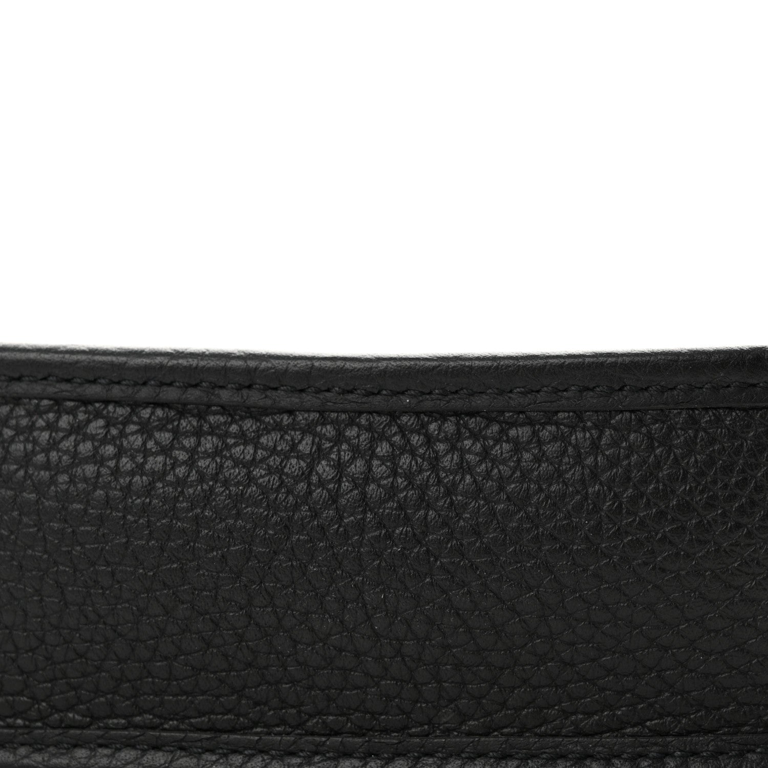 Hermes Taurillon Clemence Amazone Evelyne TPM Black Chocolate 11 of 13