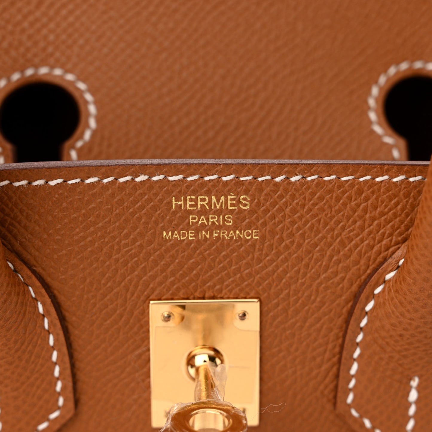 Epsom Birkin Sellier 25 Gold