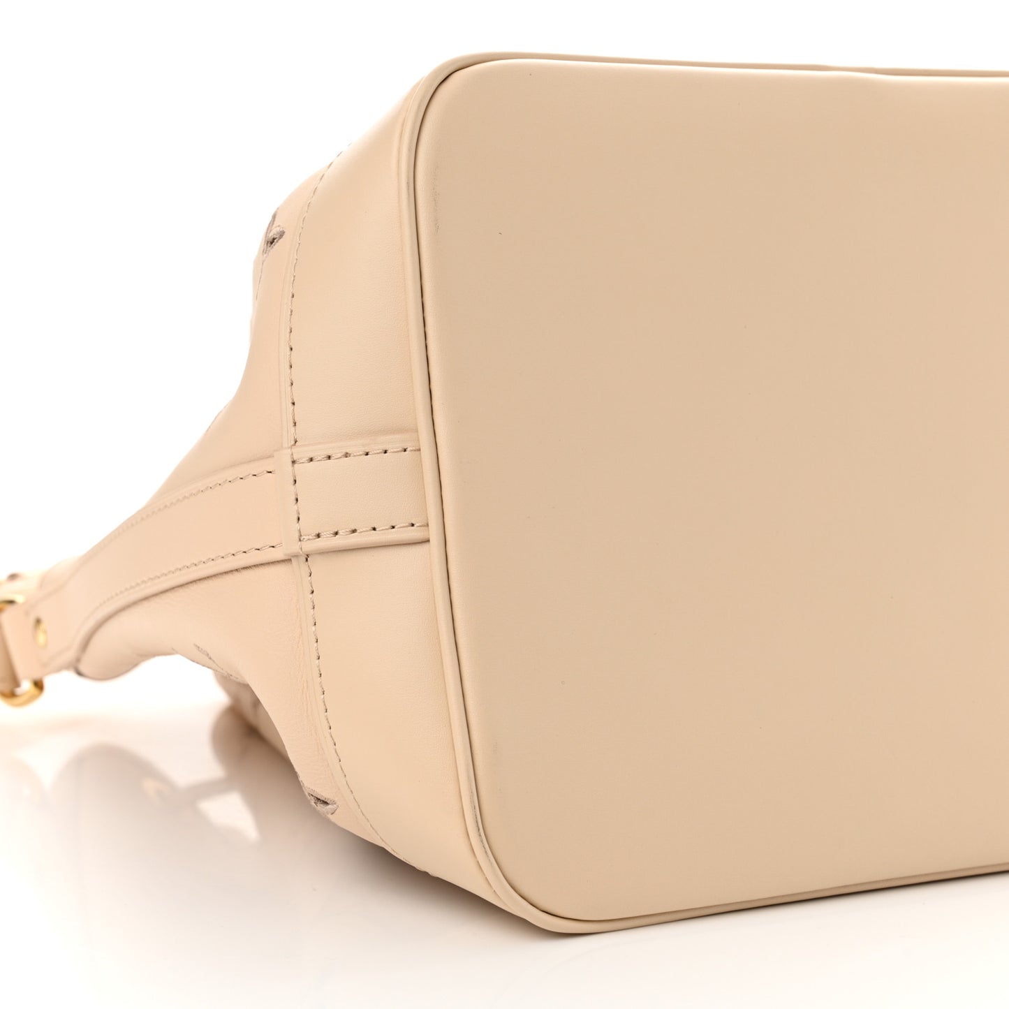 Calfskin Monogram Cutout Petit Noe Neutral