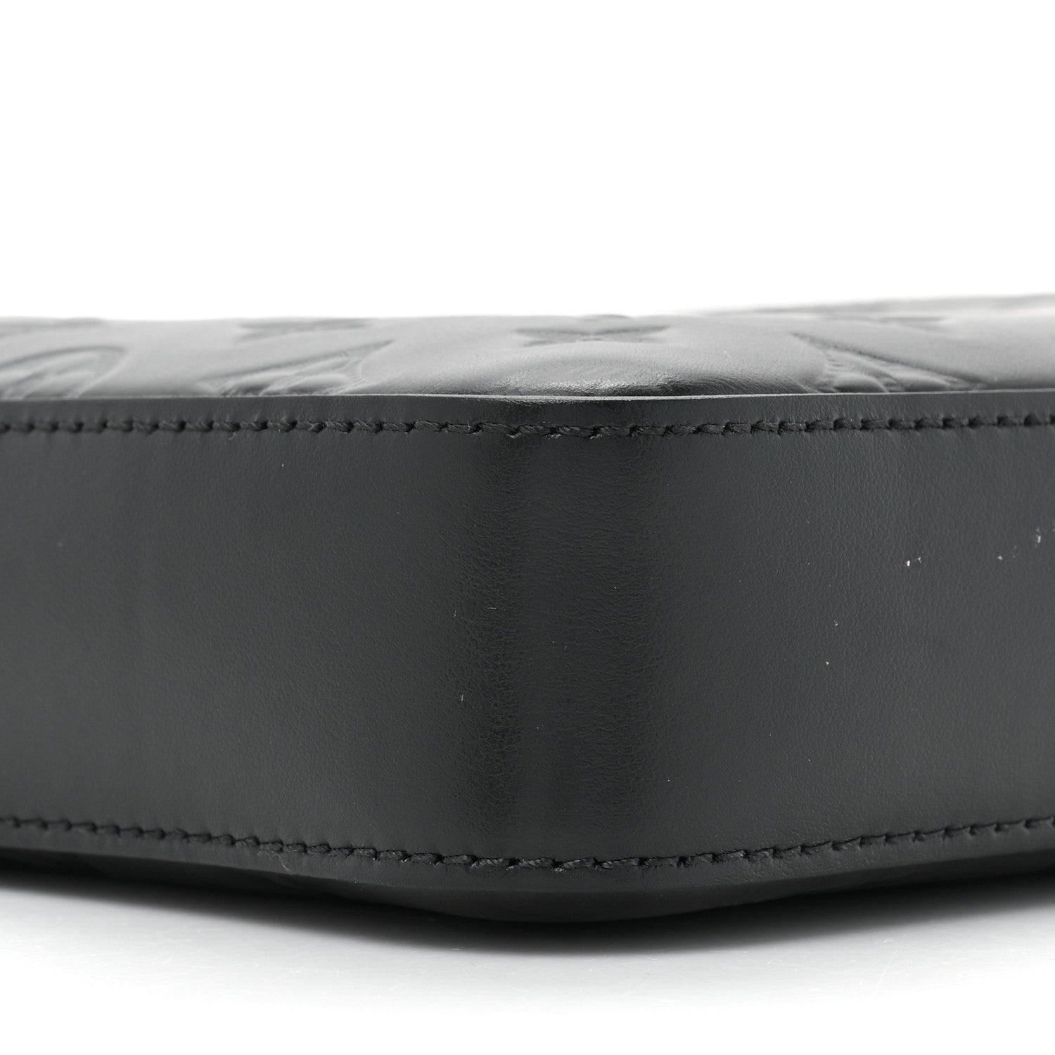 Louis Vuitton Calfskin Monogram Shadow Duo Messenger Black 9 of 11