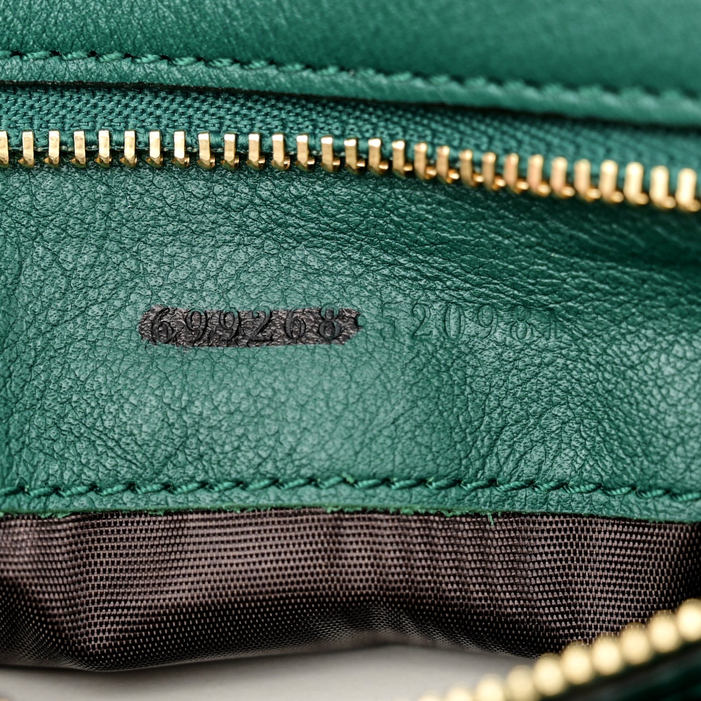 Roxy Calfskin Blondie Chain Shoulder Flap Bag Emerald