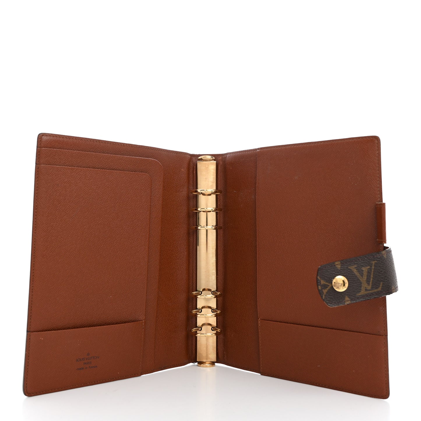 Monogram Large Ring Agenda Cover