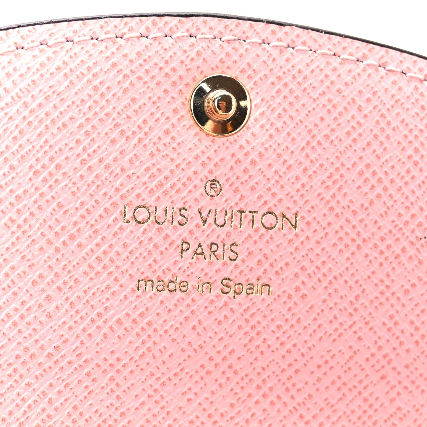 Monogram Rosalie Coin Purse Rose Ballerine