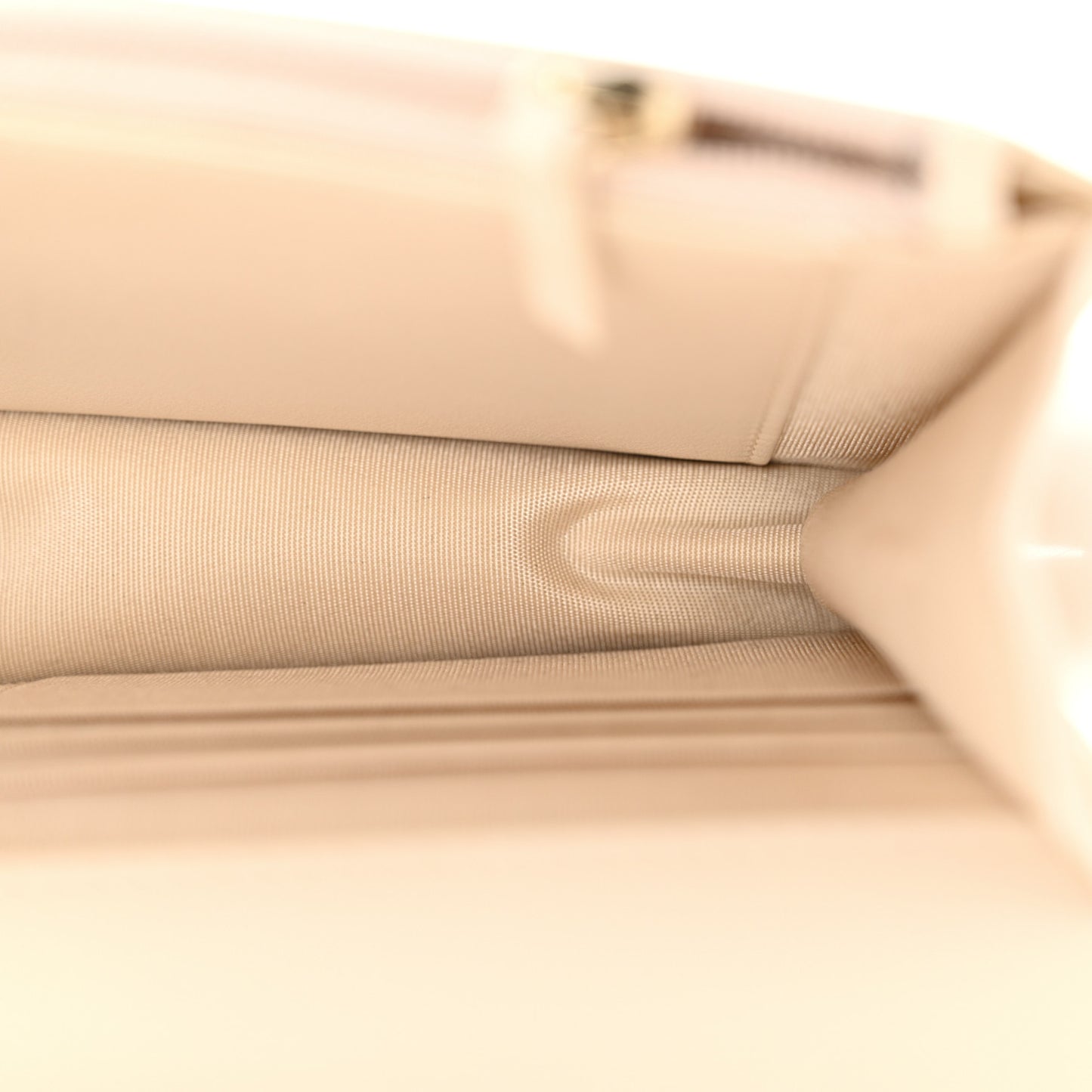 Lambskin Quilted Chanel 19 Wallet On Chain WOC Light Beige