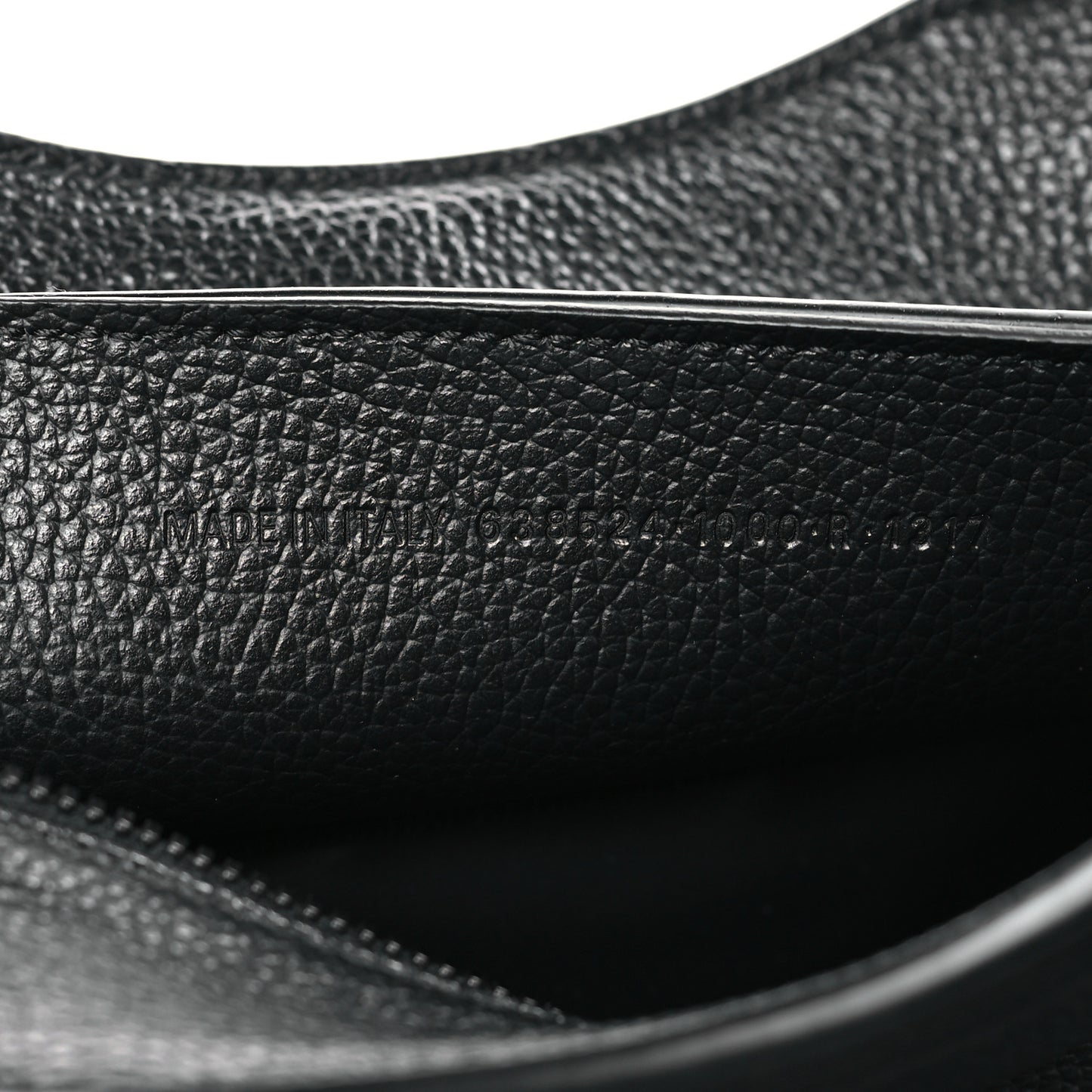 Grained Calfskin Neo Classic Black Hardware Mini City Black