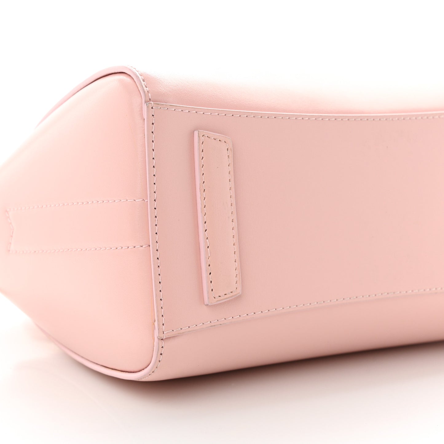 Box Calfskin Mini Heart Antigona Top Handle Bag Blush Pink
