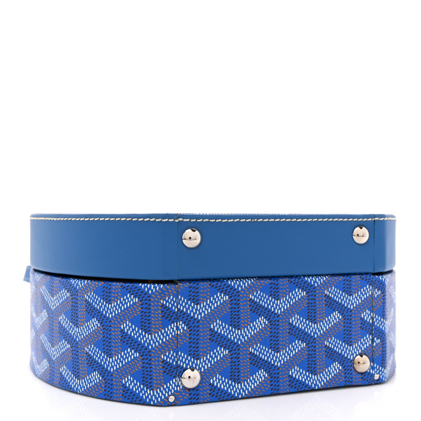 Goyardine Alto Hatbox Sky Blue