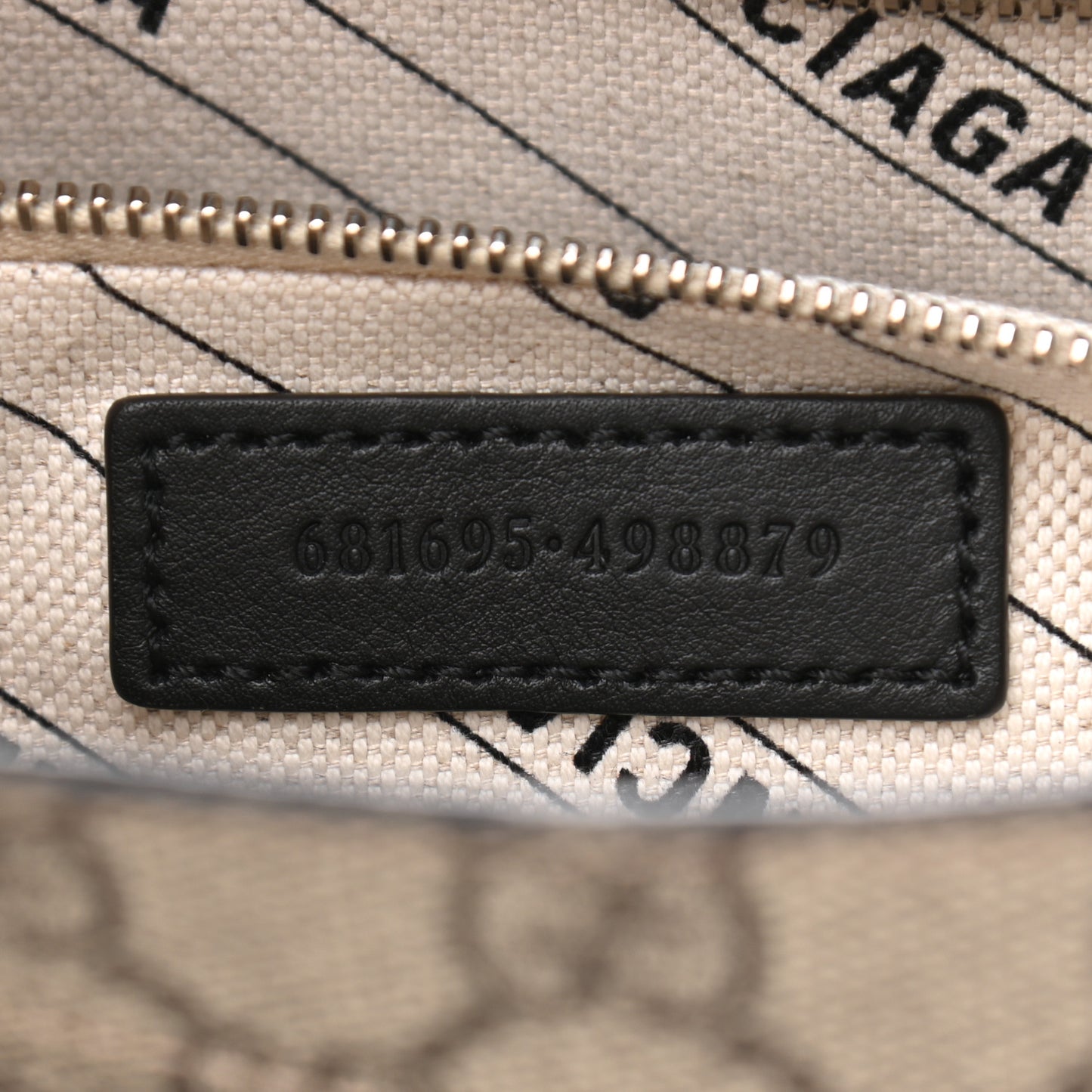X GUCCI GG Supreme Monogram Neo Classic Silver Hardware City Beige Ebony