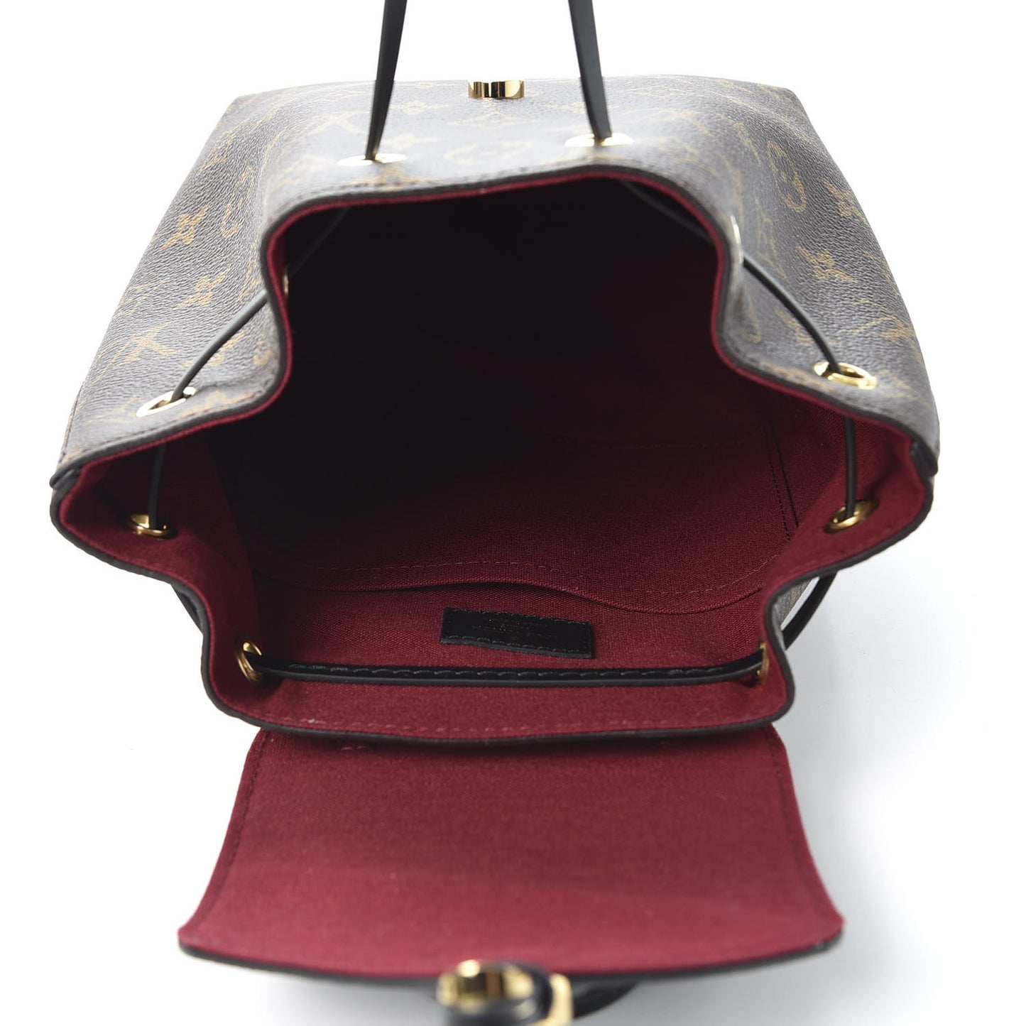 Monogram BB Montsouris NM Backpack Black