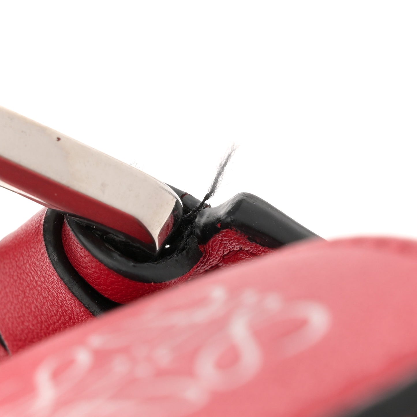Calfskin Small Puzzle Bag Scarlet