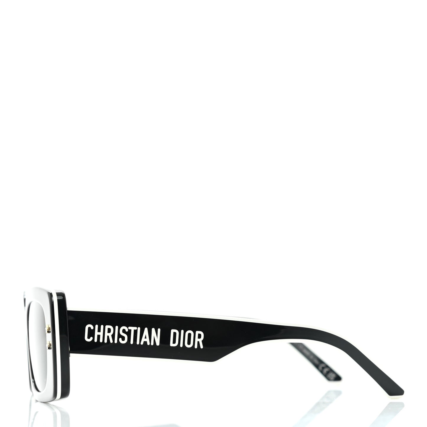 Diorpacific S1U Square Sunglasses Black