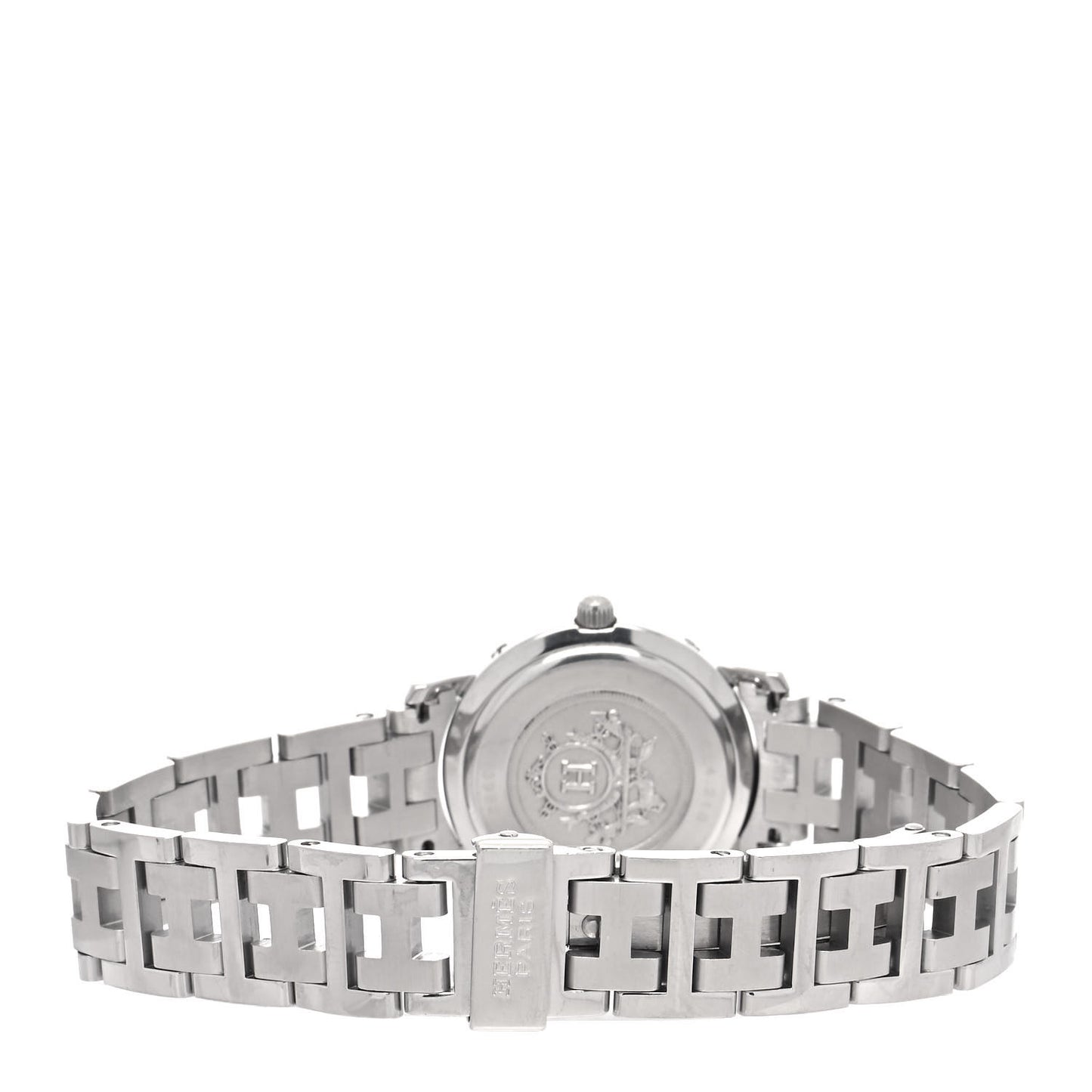 Stainless Steel 24mm Clipper Quartz Watch Black