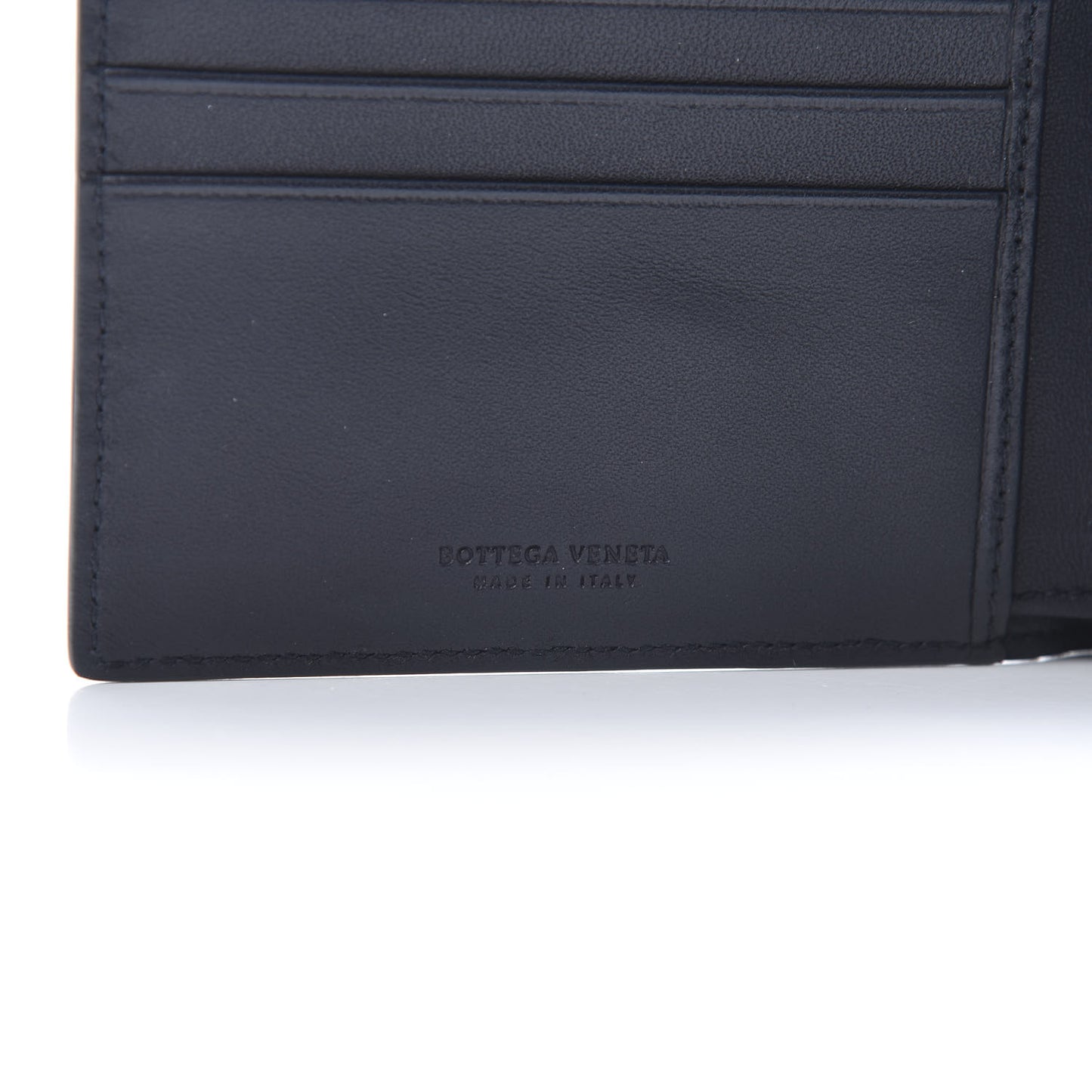 Lizard Bi-Fold Wallet Navy Blue