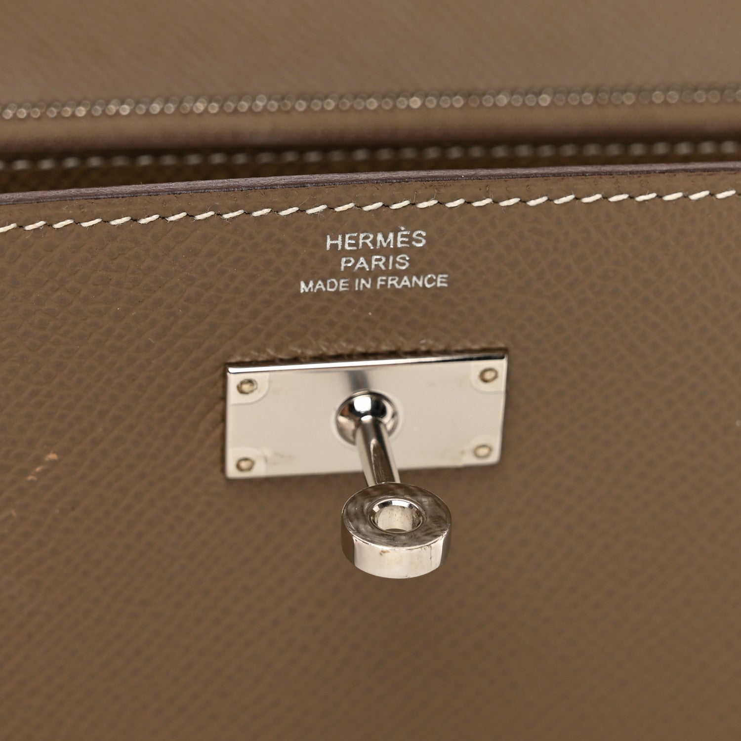 Hermes Epsom Kelly Longue Wallet Etoupe 6 of 9