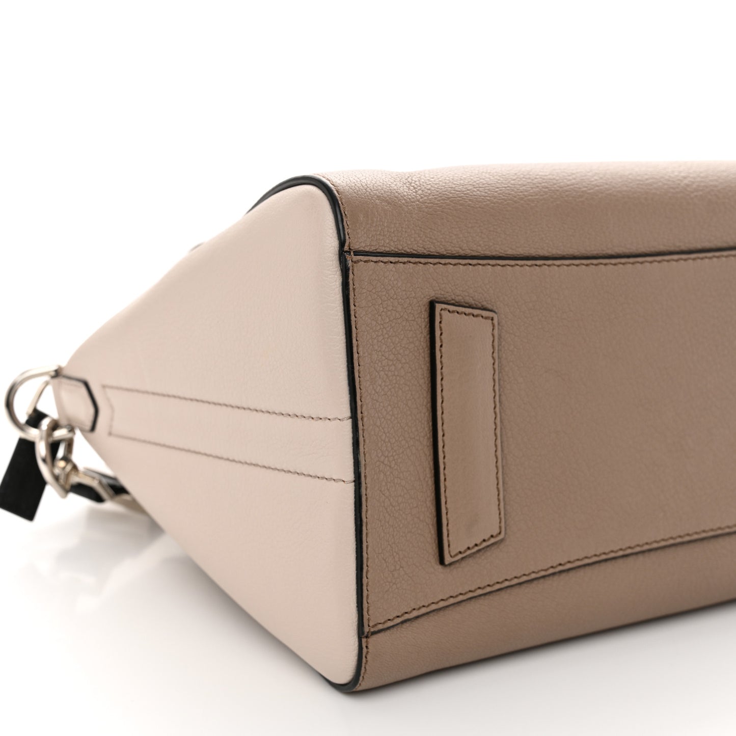 Sugar Goatskin Mini Tri-Color Antigona Linen