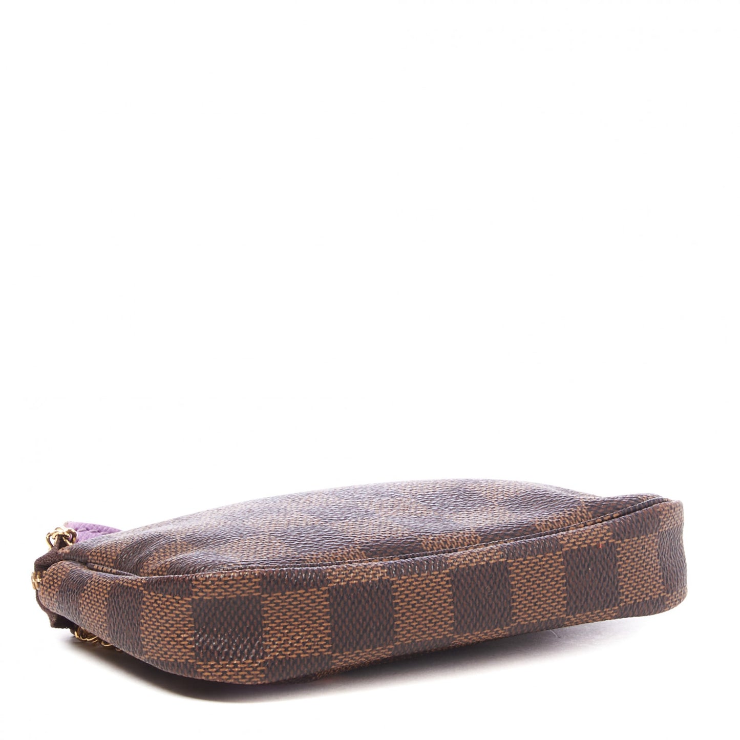 Damier Ebene Illustre Mini Pochette Accessories Violet