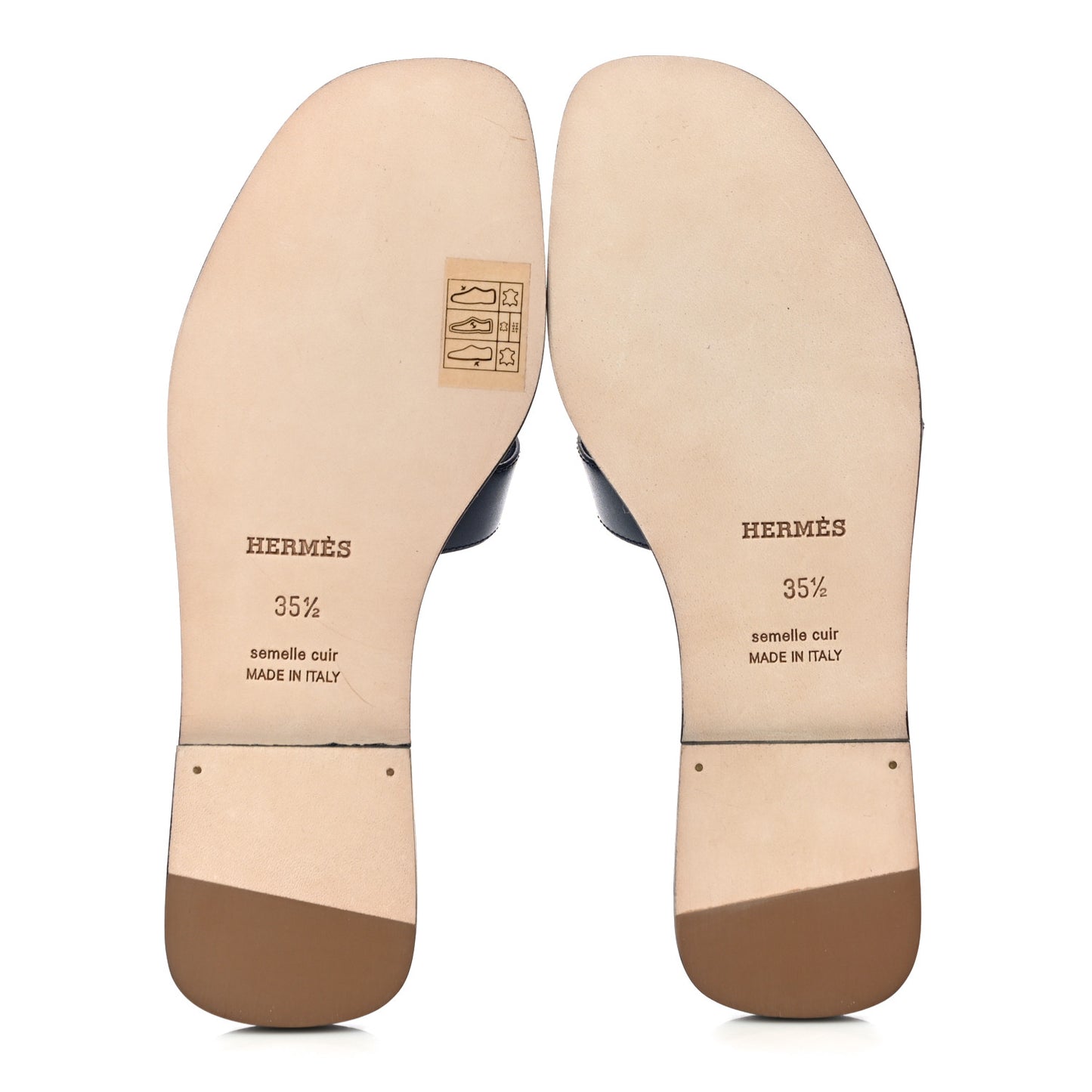 Calfskin Toucans de Paradis Oran Sandals 35.5 Bleu Indigo