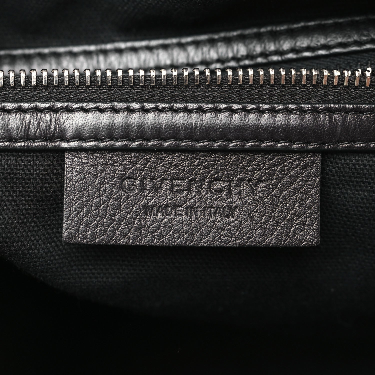 Givenchy Waxy Grained Calfskin Medium Nightingale Black 6 of 10