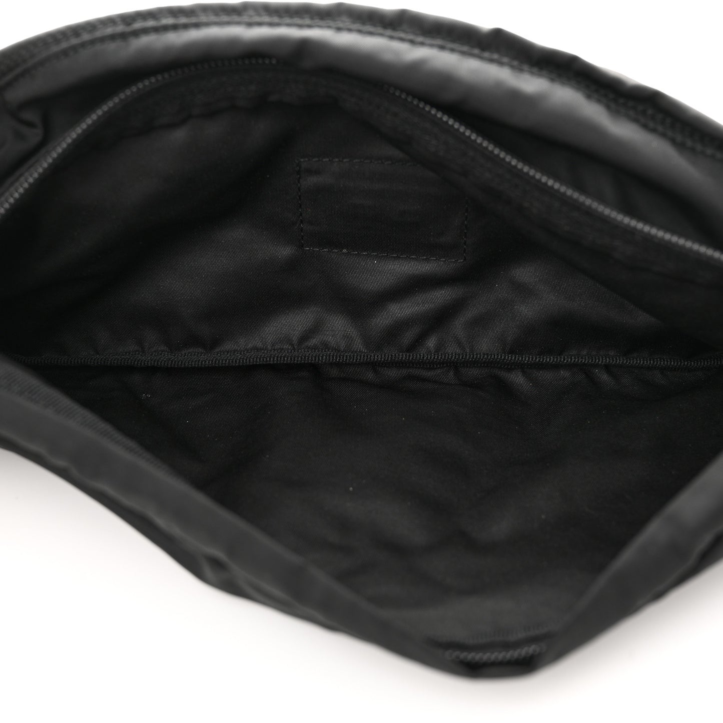 Tessuto Nylon Montagna Belt Bag Black