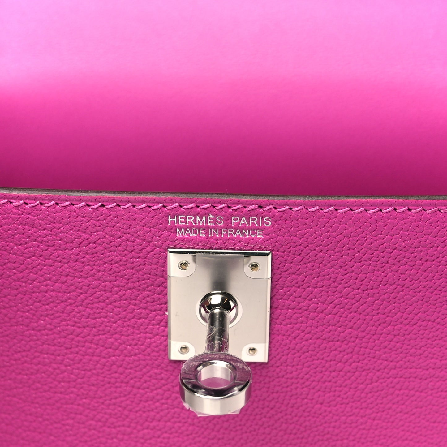 Chevre Mysore Mini Kelly Sellier 20 Rose Pourpre
