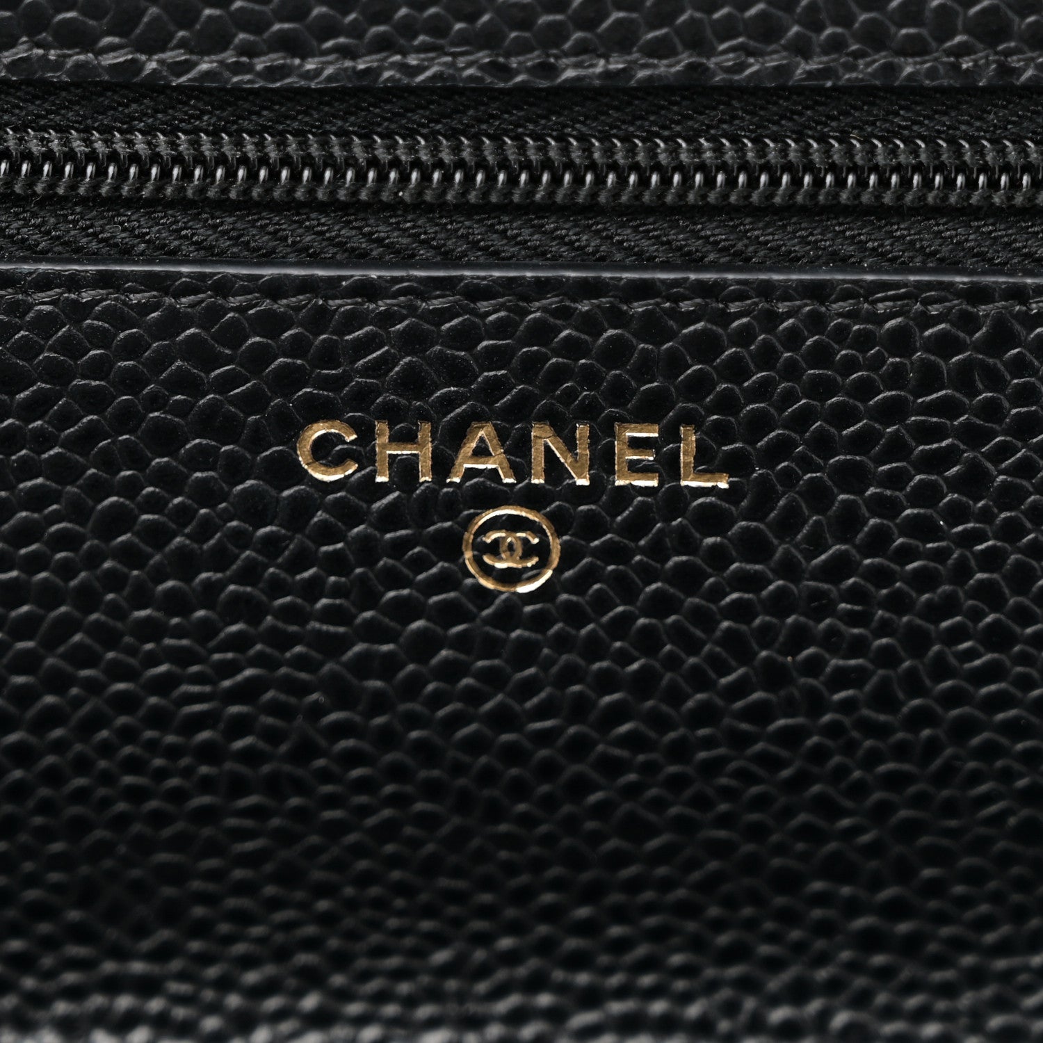 Chanel Caviar Quilted Wallet on Chain WOC Black 6 of 12