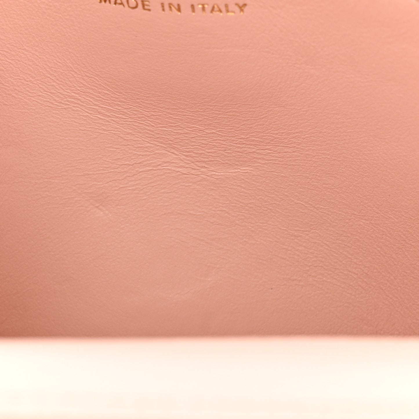 Caviar Quilted Camellia Wallet On Chain WOC Light Pink