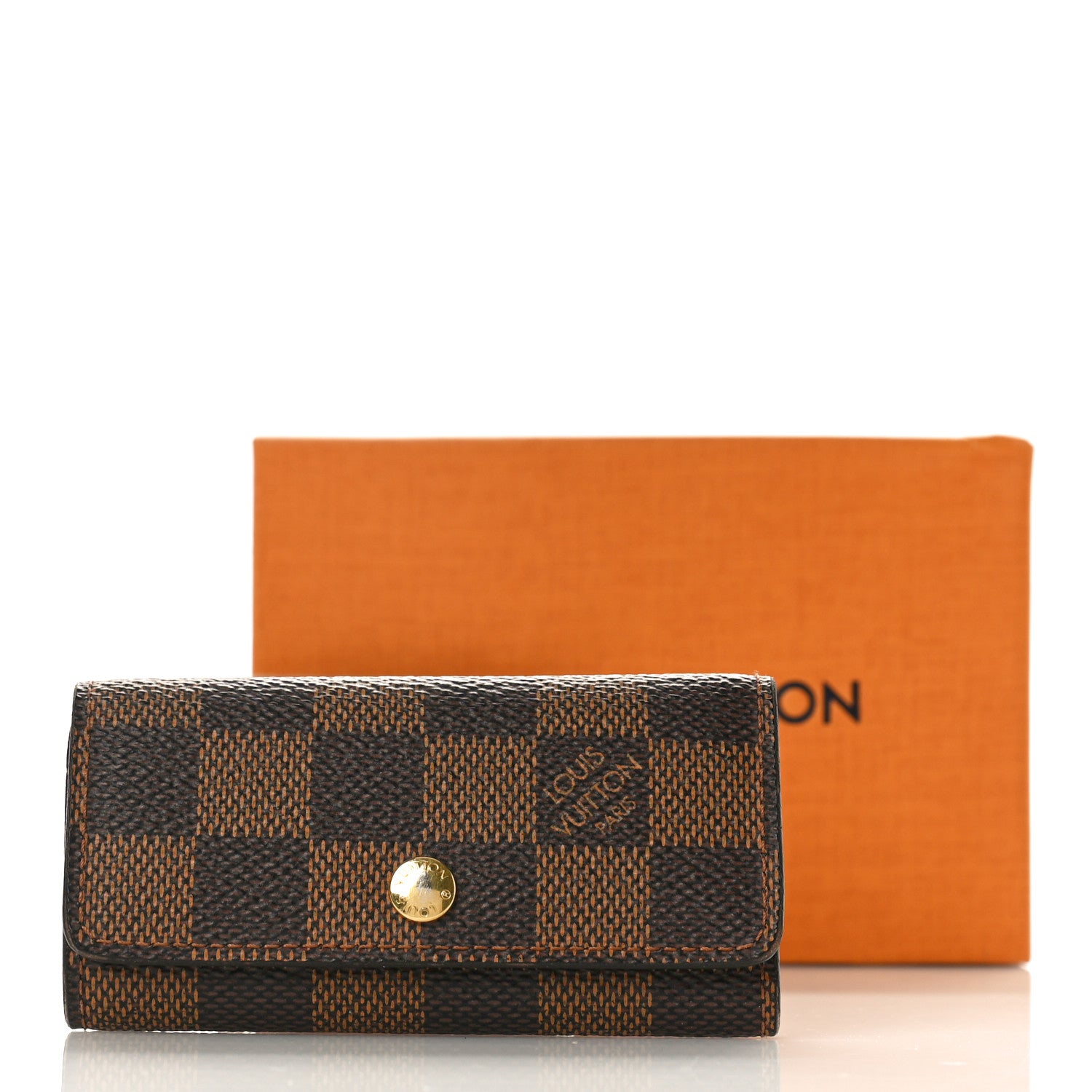 Louis Vuitton Damier Ebene Multicles 4 Key Holder 9 of 9