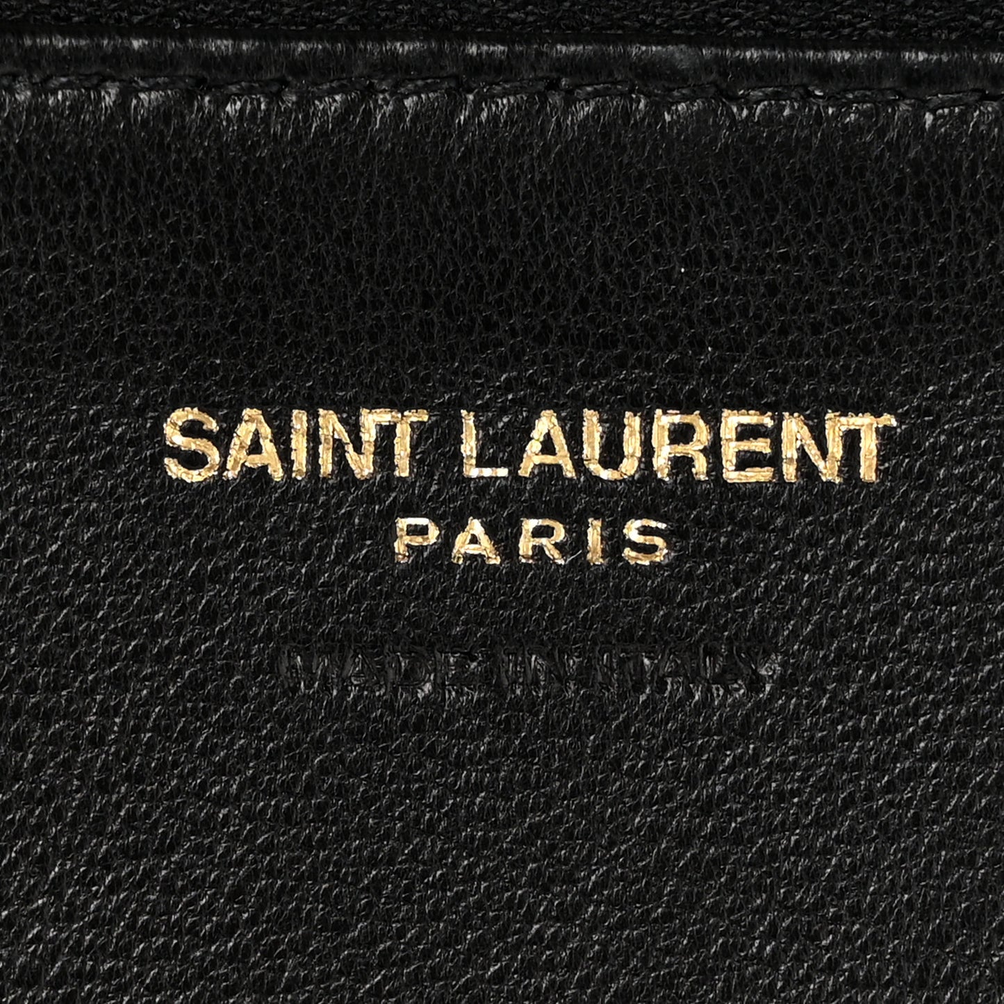Lambskin Large Calypso Bi-Fold Wallet Black