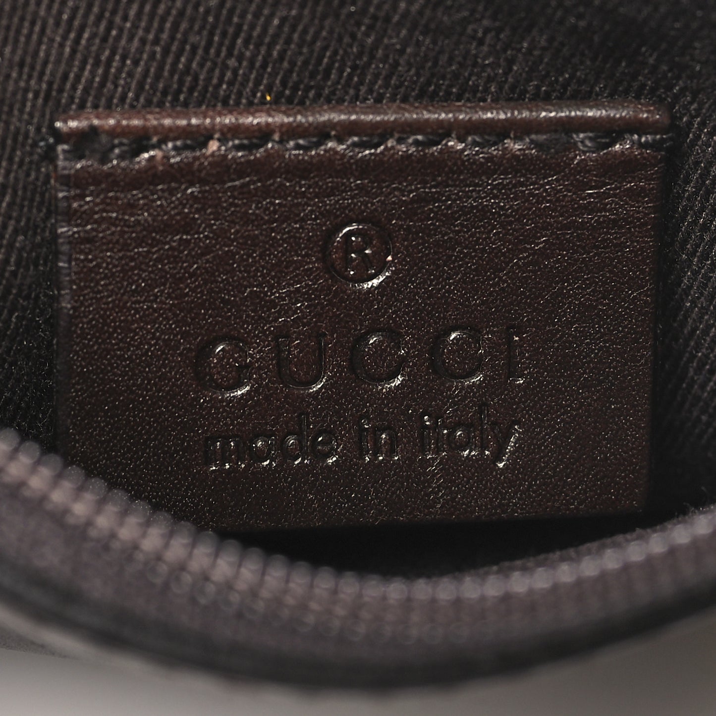 Denim Monogram Calfskin Tote Dark Brown