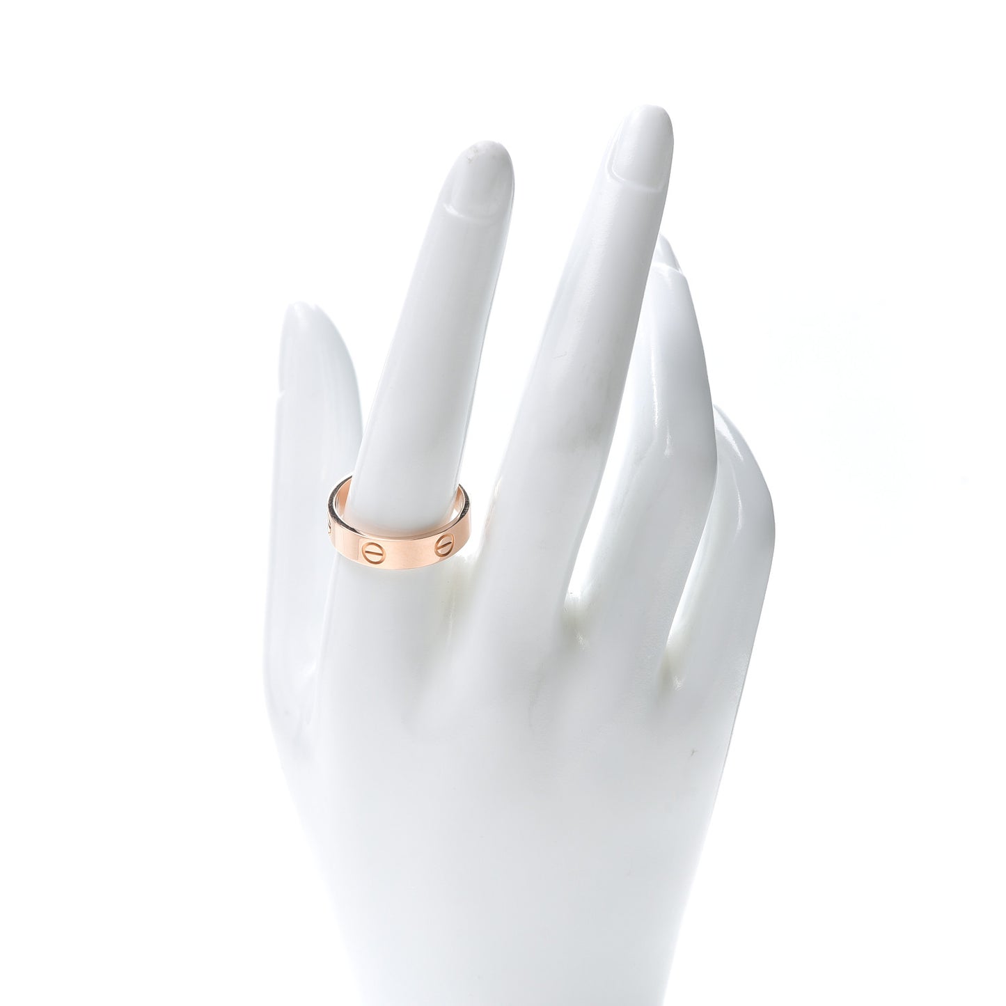18K Pink Gold 5.5mm LOVE Ring 62 10