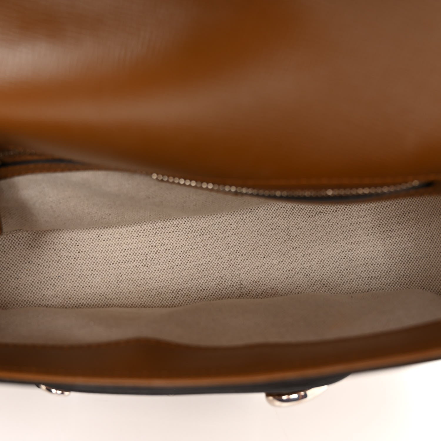 Gucci Monogram Small Horsebit 1955 Asymmetric Shoulder Bag Beige Brown Sugar 5 of 9