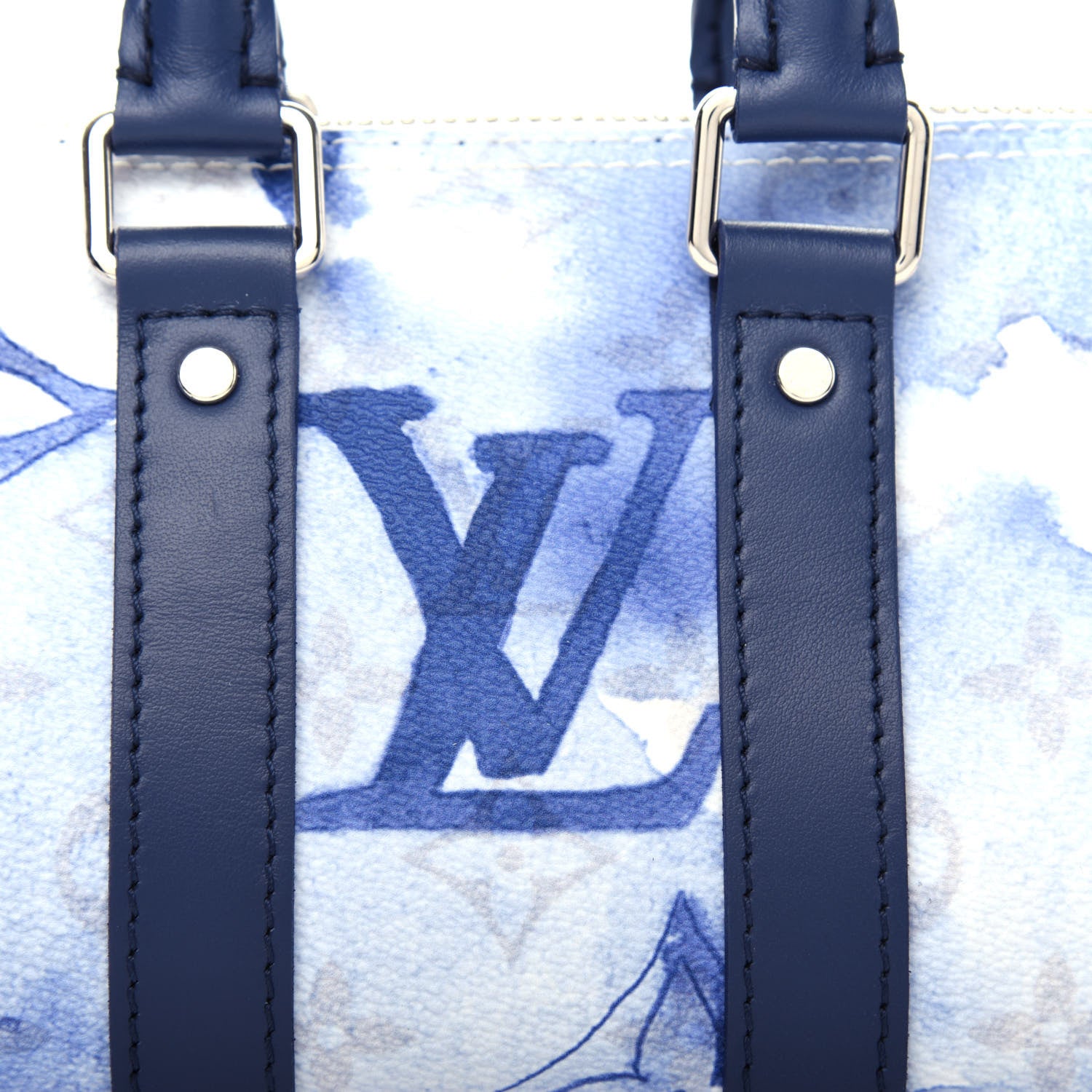 Louis Vuitton Monogram Watercolor Keepall XS Blue 10 of 10
