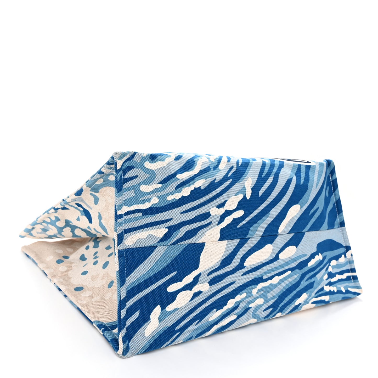 Canvas Wave Beach Bag