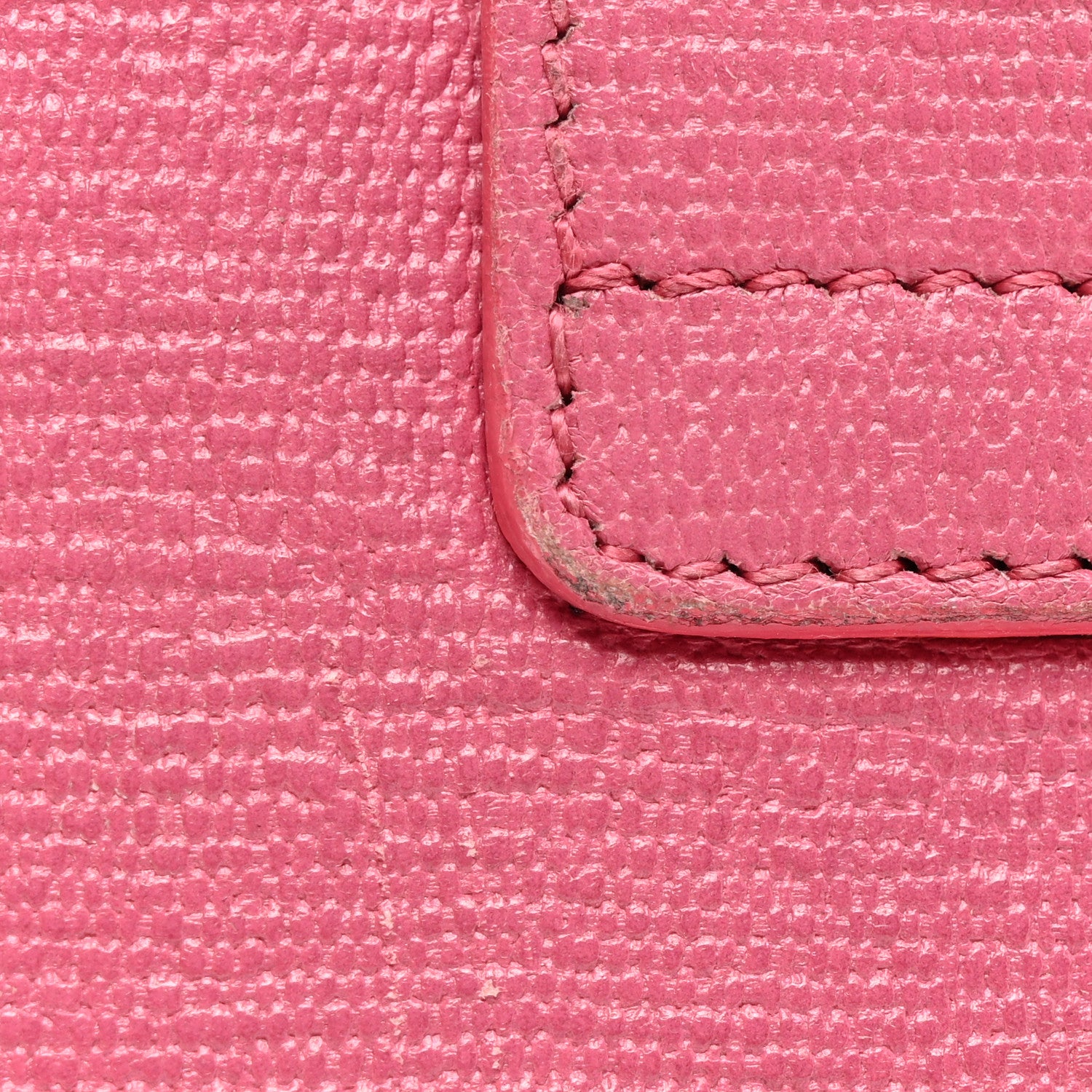 Saint Laurent Textured Calfskin Y Ligne Clutch Fuchsia 10 of 12