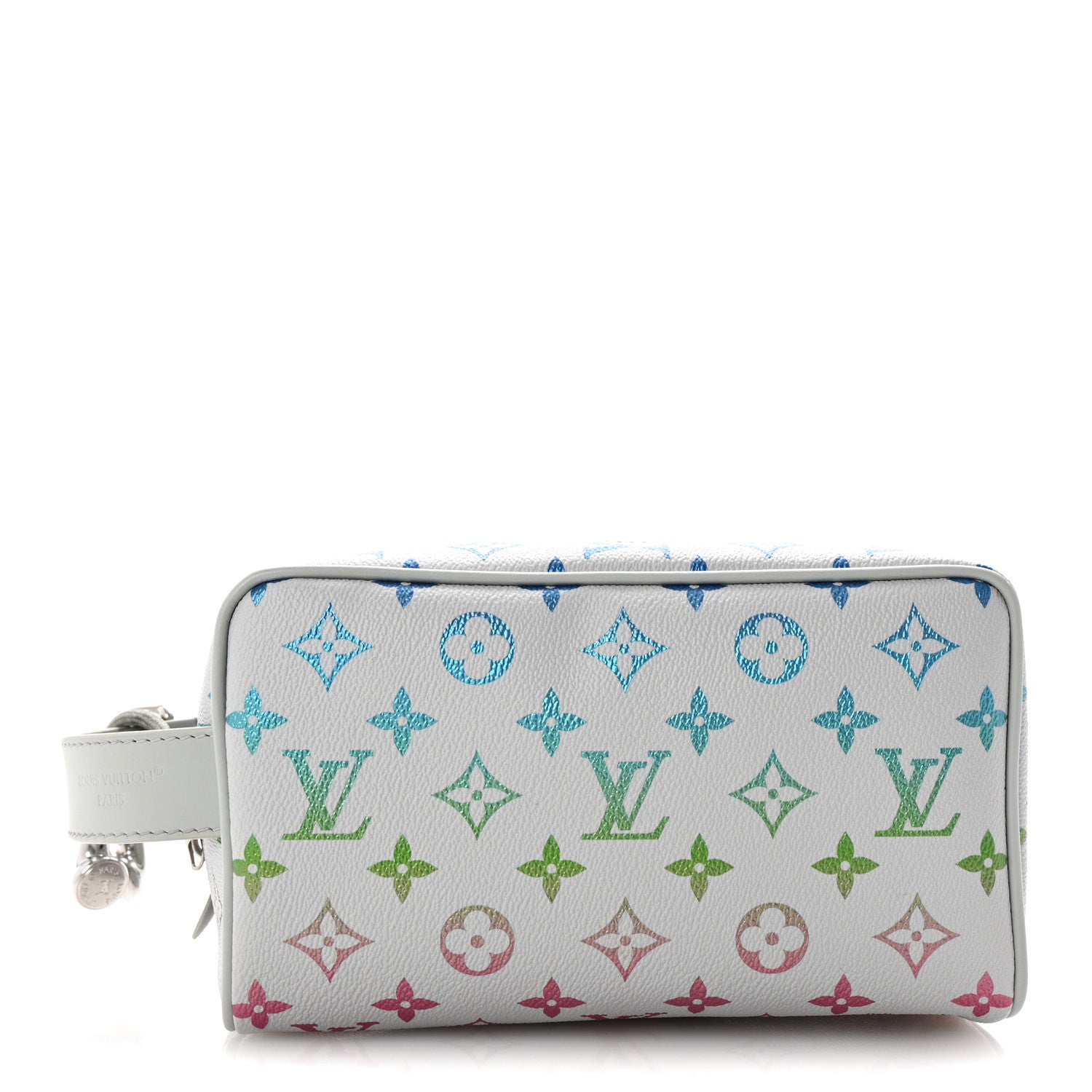 Louis Vuitton Monogram Locker Dopp Kit Toilet Pouch Gradient Grey