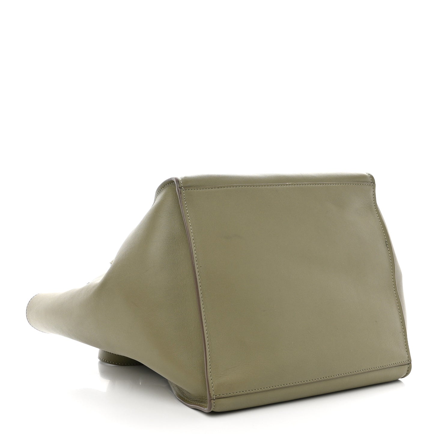 Smooth Calfskin Small Big Bag Sage