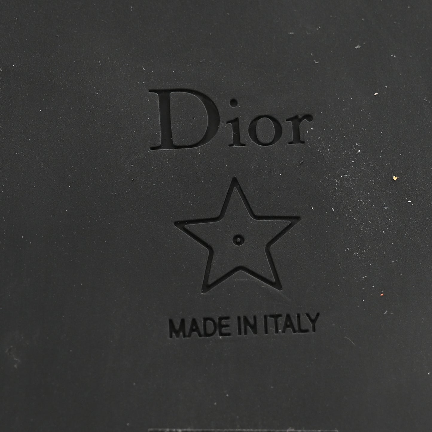 Denim Calfskin Graphic Cannage Attitude Dior Wedge Slide 37.5 Blue