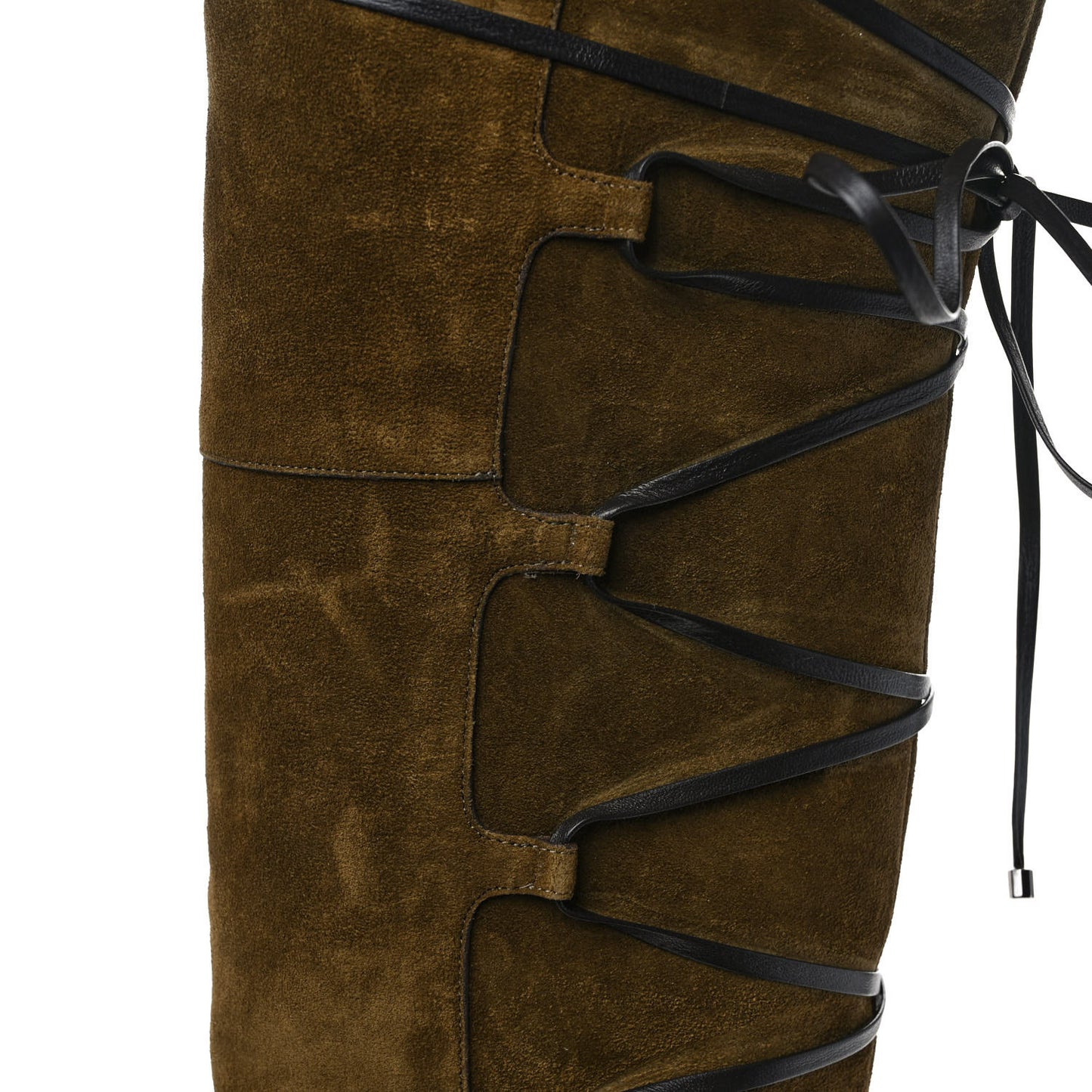 Suede Mayfair 65 Boots 35.5 Olive