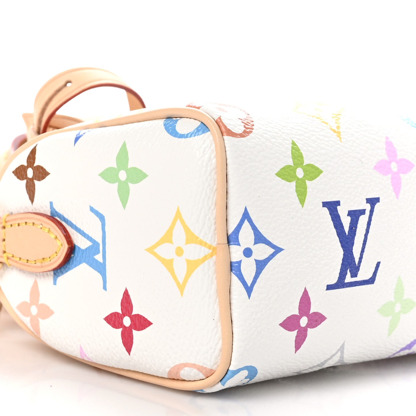LV X TM Monogram Multicolor Nano Speedy White