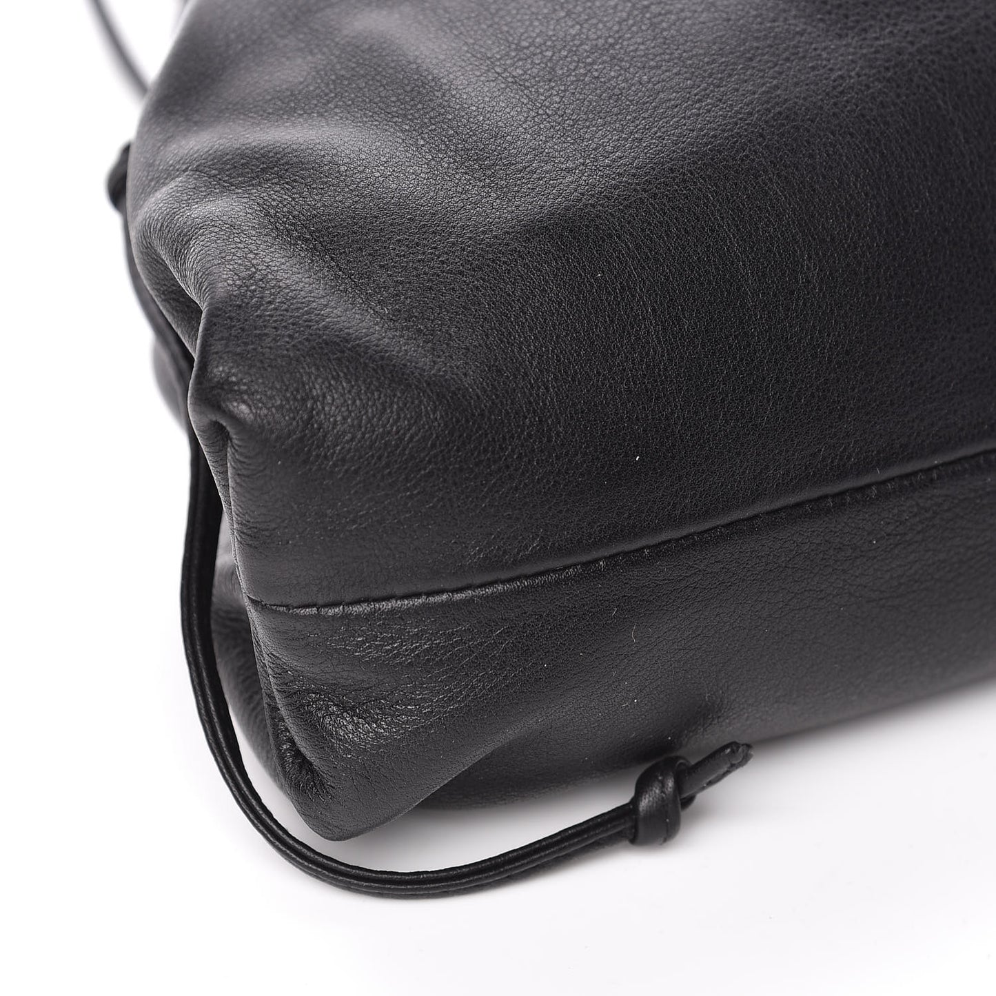 Butter Calfskin The Mini Pouch Black