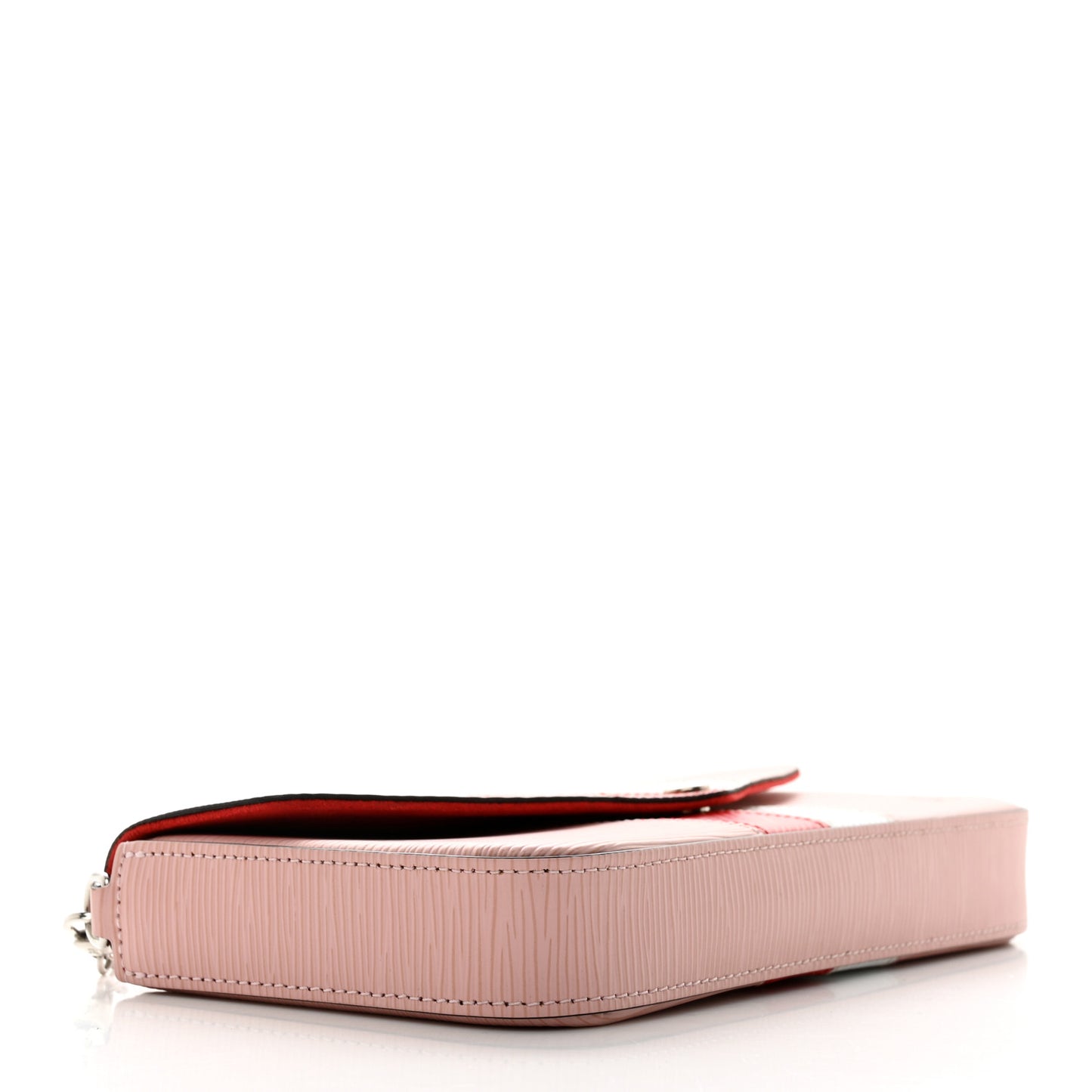 Epi Pochette Felicie Rose Ballerine Stripe