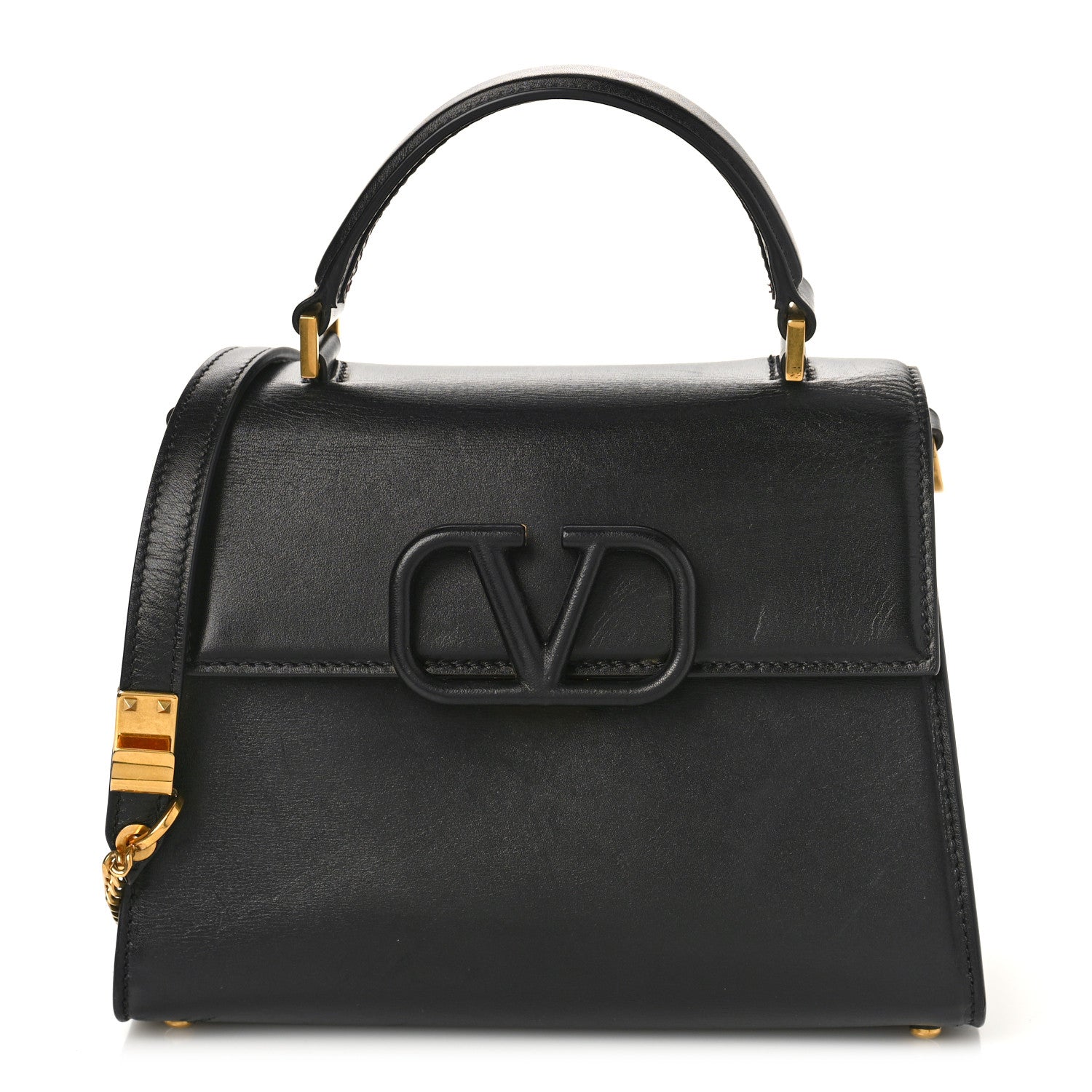 Valentino Garavani Calfskin Mini VSling Top Handle Bag 1 of 8